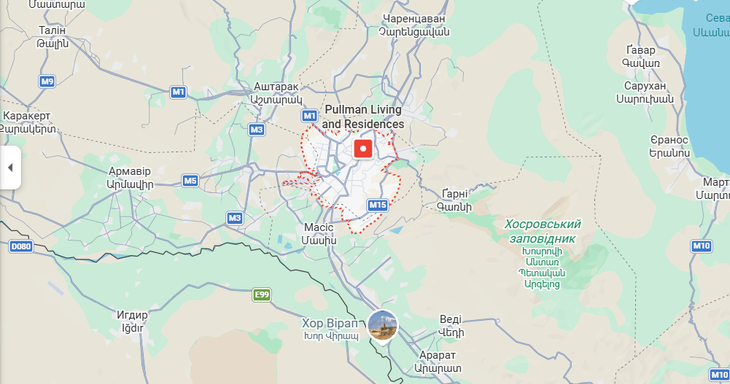 Грузоперевозки из Еревана - Грузоперевозки из Армении