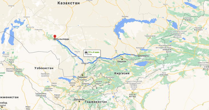 Грузоперевозки Алматы - Кызылорда. Грузоперевозки по Казахстану