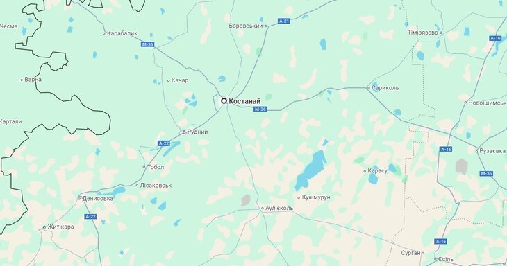 Грузоперевозки из/в Костанай