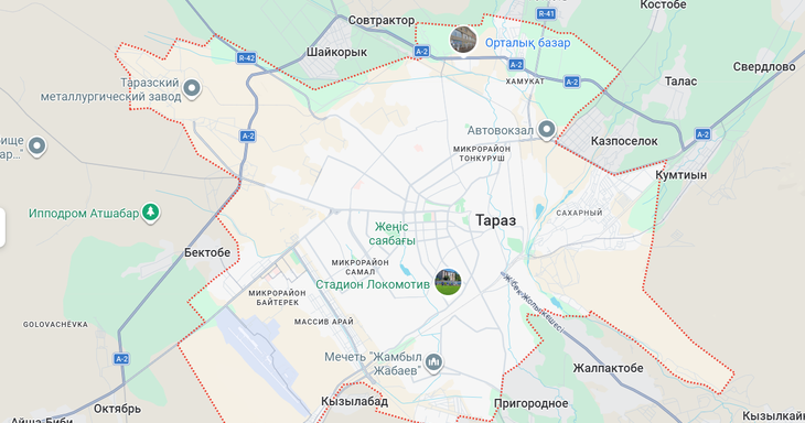 Грузоперевозки из/в Тараз