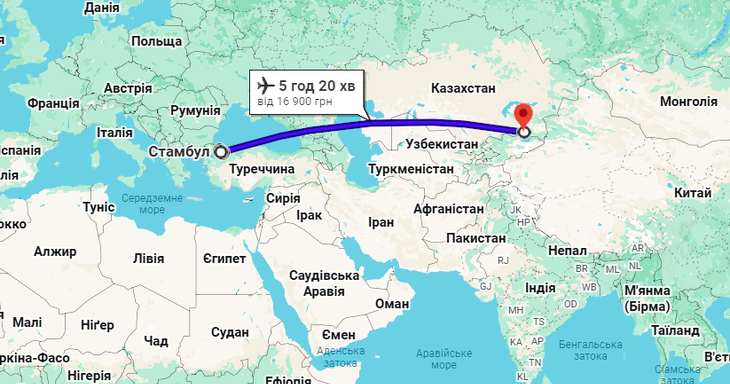 Грузоперевозки Стамбул - Алматы. Грузоперевозки  из Турции