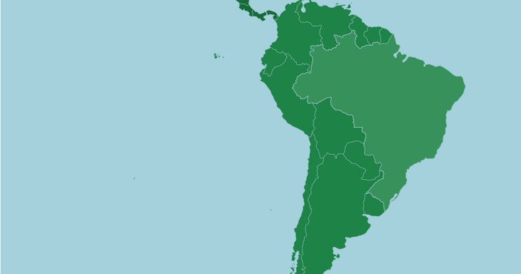 Грузоперевозки из/в Южная Америка